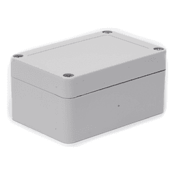 Gabinete Plástico para Exterior / IP65 / 100 x 68 x 50 mm / ABS Resistente a Intemperie / -20 a 60°C / Cierre por Tornillos