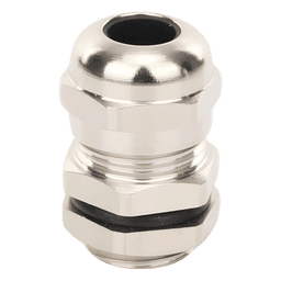 Conector Tipo Glándula / Ajustable 3-6.5 mm / Rosca M14 / IP68 / Latón Niquelado / -40℃ a 100℃