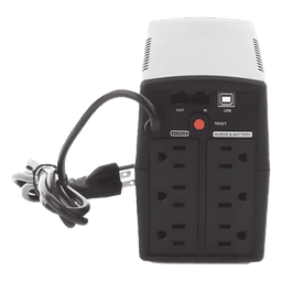 UPS de Línea Interactiva / 900 VA / 420 W / 6 Salidas NEMA 5-15R / AVR Integrado / LCD / USB