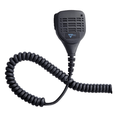 Micrófono Bocina Portátil / IP55 / Cancelación de Ruido Avanzada / Cable Kevlar Reforzado / Jack 3.5 mm / Pinza Giratoria 360°