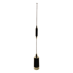 Antena Móvil VHF/UHF / Dual Banda 144-148/430-450 MHz / Ganancia Ajustable 3/6 dB / Potencia 75 W / Longitud 95.2 cm (37.5 in) / Conector NMO 3/4'