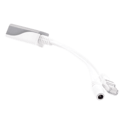 Inyector PoE Pasivo / Gigabit 10/100/1000 Mbps / 18-57V DC / RJ45 Blindados