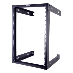 Rack Abierto de Pared / 19in / 16U / 450 mm Profundidad / 1.69 pies x 2.54 pies x 1.64 pies