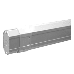 Brazo Telescópico para Barrera Vehicular / Longitud Ajustable 3.6 a 5.5 m (11.8 a 18 ft) / Aluminio Hexagonal / Sin Iluminación / Compatible con Múltiples Modelos