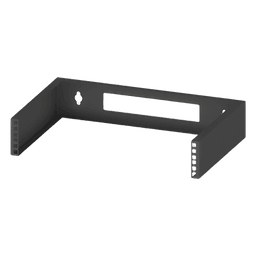 Rack Abierto de Pared / 19 Pulgadas / 2 Unidades de Rack / Profundidad 322 mm (1.06 ft) / Acero Calibre 18 / Peso 1.26 kg
