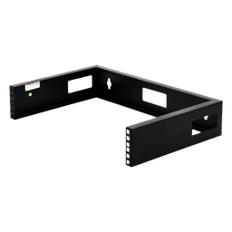 Rack Abierto de Pared / 19 Pulgadas / 2 Unidades de Rack / Profundidad 322 mm (1.06 ft) / Acero Calibre 18 / Peso 1.26 kg