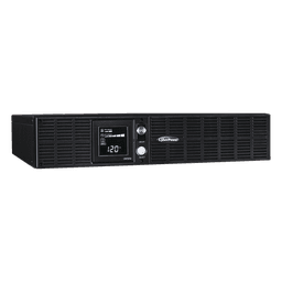UPS Línea Interactiva / 1500 VA / 900 W / 8 Tomas NEMA 5-15R / Torre o Rack 2U / AVR Integrado / LCD Multifunción