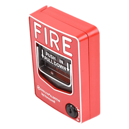 Estación Manual de Alarma Contra Incendio / Doble Acción / Cerradura con Llave / Montaje en Superficie o Empotrado / UL 38