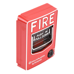 Estación Manual de Alarma Contra Incendio / Doble Acción / Cerradura con Llave / Montaje en Superficie o Empotrado / UL 38