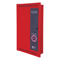 Amplificador de Evacuación por Voz / 125 W / 4 Circuitos de Altavoz Expandibles a 8 / Fuente con Respaldo de Batería / Supervisión 6 Hilos