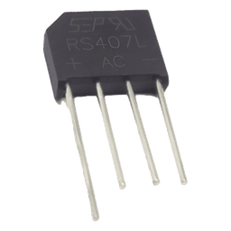 Puente Rectificador / 4A / 1000V / Encapsulado Compacto