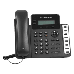 Teléfono IP / 2 Líneas SIP / 8 Teclas BLF / Conferencia 3 Vías / Pantalla LCD 132x48 / PoE / Dual Gigabit
