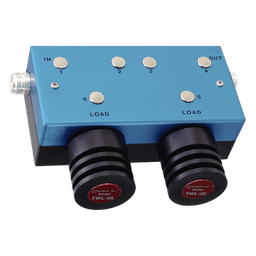Aislador Doble / 118-174 MHz / 70 dB Aislamiento / 100 W / ±4 MHz Ajustable / 6.5 x 4.5 x 2 in