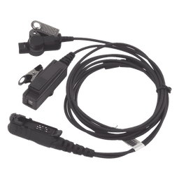 Micrófono-Audífono de Vigilancia / 2 Hilos / Tubo Acústico Grado Médico / PTT Remoto / Compatible MOTOROLA