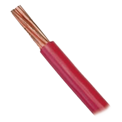 Cable Eléctrico THW-LS / Calibre 10 AWG / 19 Hilos / 90°C Seco / 75°C Mojado / Rojo / Venta por Metro