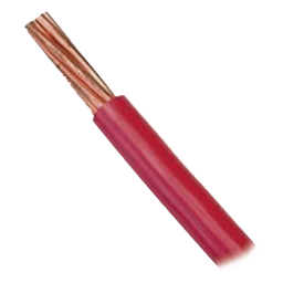 Cable Eléctrico THW-LS / Calibre 10 AWG / 19 Hilos / 90°C Seco / 75°C Mojado / Rojo / Venta por Metro