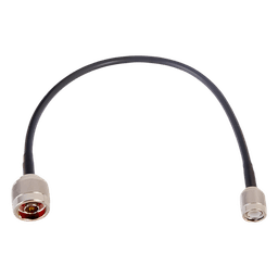 Jumper Coaxial / 30 cm (0.98 ft) / RG-58U / N Macho a TNC Macho / 50 Ω / 9.84 dB@450 MHz