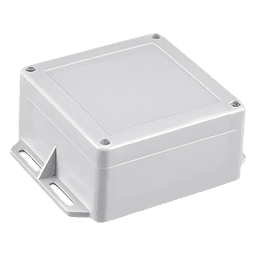 Gabinete Plástico para Exterior / IP65 / 120 x 120 x 60 mm / Montaje en Pared / -20 a 60°C
