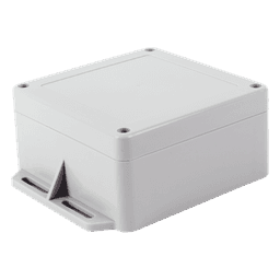 Gabinete Plástico para Exterior / IP65 / 120 x 120 x 60 mm / Montaje en Pared / -20 a 60°C