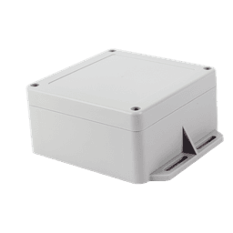 Gabinete Plástico para Exterior / IP65 / 120 x 120 x 60 mm / Montaje en Pared / -20 a 60°C