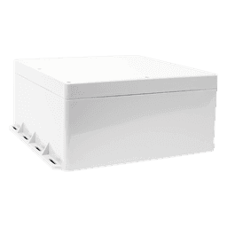 Gabinete Plástico para Exterior / IP65 / 300 x 300 x 150 mm / ABS Resistente / Cierre por Tornillos / -20 a 60 °C