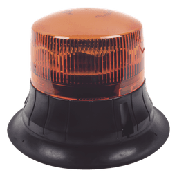 Burbuja LED de Señalización / 9 LEDs de Alta Intensidad / Ámbar / IP65 / Montaje Magnético / 12 VCC