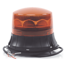 Burbuja LED Giratoria / Ámbar / 9 LEDs / 12-30 VCC / IP65 / Montaje Permanente