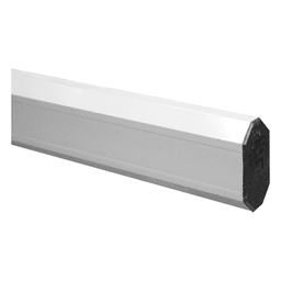 Mástil Recto para Barrera Vehicular / 3 m (9.8 ft) / Sin Iluminación / Uso Industrial