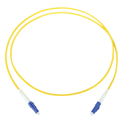 Jumper de Fibra Óptica Monomodo / LC/LC Simplex / 1 Metro (3.28 Pies) / UPC / ITU-T G.652.D