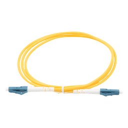 Jumper de Fibra Óptica Monomodo / LC/LC Simplex / 1 Metro (3.28 Pies) / UPC / ITU-T G.652.D