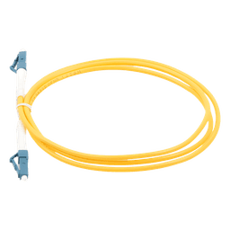 Jumper de Fibra Óptica Monomodo / LC/LC Simplex / 1 Metro (3.28 Pies) / UPC / ITU-T G.652.D