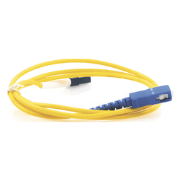 Jumper de Fibra Óptica Monomodo / LC/UPC-SC/UPC / Simplex / 1 Metro (3.28 Pies) / Baja Atenuación 0.35 dB/km
