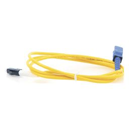Jumper de Fibra Óptica Monomodo / LC/UPC-SC/UPC / Simplex / 1 Metro (3.28 Pies) / Baja Atenuación 0.35 dB/km