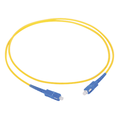Jumper de Fibra Óptica / SC/SC Simplex / Monomodo 9/125 / 1 Metro (3.28 Pies) / ITU-T G.652.D / 1310-1550 nm