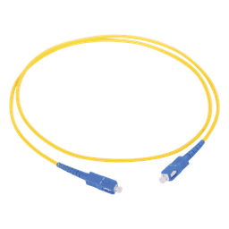 Jumper de Fibra Óptica / SC/SC Simplex / Monomodo 9/125 / 1 Metro (3.28 Pies) / ITU-T G.652.D / 1310-1550 nm