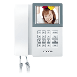 Estación de Guardia / Uso con Frente de Calle Multiapartamento / Compatible con Monitores TVPRO400MW/MB / Conexión con Distribuidores KVSA4P/KVSA8P