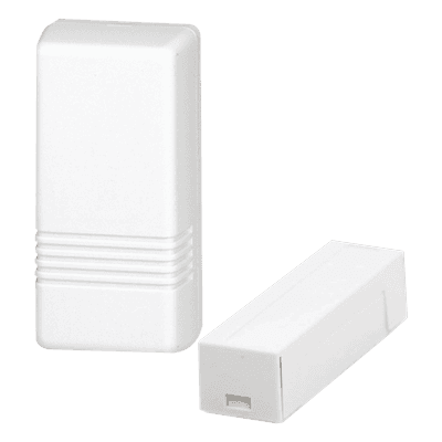 Transmisor Inalámbrico de Contacto Magnético / Doble Zona Integrada / Loop Cableado hasta 91 cm (3 ft) / RF Supervisada / Batería CR123A / Compatible Serie 5800