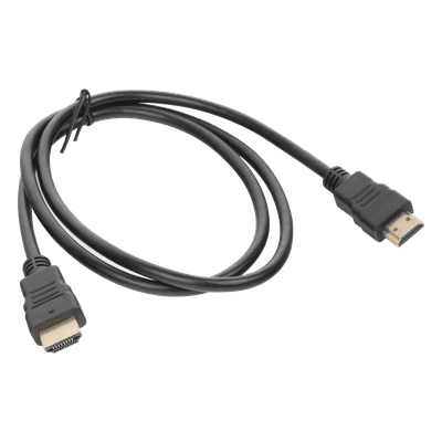 Cable HDMI / 1 m (3.28 ft) / High Speed / 4K / ARC / 3D / Blindado / Chapado en Oro