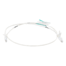 Cable de Parcheo / Cat6 / 28AWG Diámetro Reducido / UTP / 0.91 m (3 Pies) / Blanco Mate