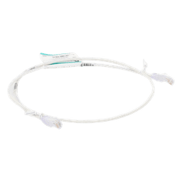 Cable de Parcheo / Cat6 / 28AWG Diámetro Reducido / UTP / 0.91 m (3 Pies) / Blanco Mate
