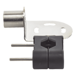 Soporte para Antenas Marinas / Adaptadores de Nylon / Rieles Cuadrados o Redondos / 22 mm, 25 mm y 32 mm / Acero Inoxidable