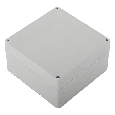 Gabinete Plástico para Exterior / IP65 / IK07 / 160 x 160 x 90 mm / -20°C a 60°C / Cierre por Tornillos