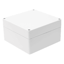 Gabinete Plástico para Exterior / IP65 / IK07 / 160 x 160 x 90 mm / -20°C a 60°C / Cierre por Tornillos