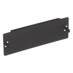 Placa Ciega / Reserva Espacio Paneles Fibra Óptica / TIA/EIA-568-C.3 / Color Negro