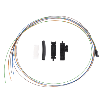 Kit Fan-Out de Fibra Óptica / 6 Fibras / Conversión 250 a 900 Micras / 1 Metro (3.28 Pies)