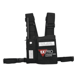 Pechera Táctica / Soporte Universal para Radio / Cinta Adherente de Seguridad / Sujeción para Bolígrafo / Uso en Exteriores
