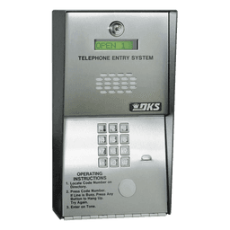 Audioportero Telefónico / 600 Números / 2 Puertas / 16 Dígitos / Línea Análoga o Digital / Montaje Sobreponer
