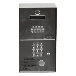 Audioportero Telefónico / 600 Números / 2 Puertas / 16 Dígitos / Línea Análoga o Digital / Montaje Sobreponer