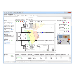 Software de Diseño para Sistema de Video IP / Hasta 16 Cámaras por Proyecto / Modelado 2D y 3D / Calculadoras Integradas