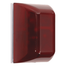 Minicontrolador Audiovisual / Alertas Visuales y Audibles / 32 Sonidos / 8 Patrones LED / Color Rojo